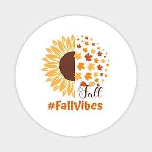 Fallvibes autumn Magnet